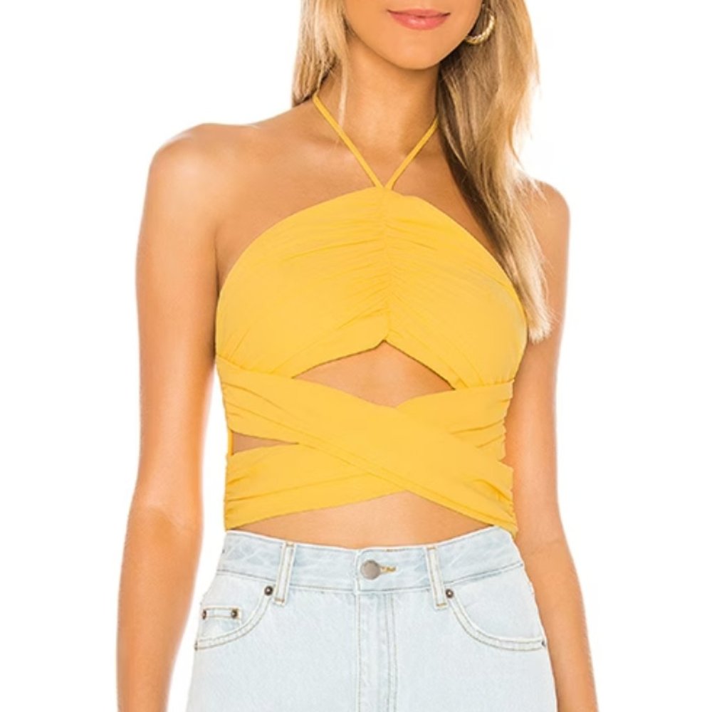 Superdown Harlie Halter Top